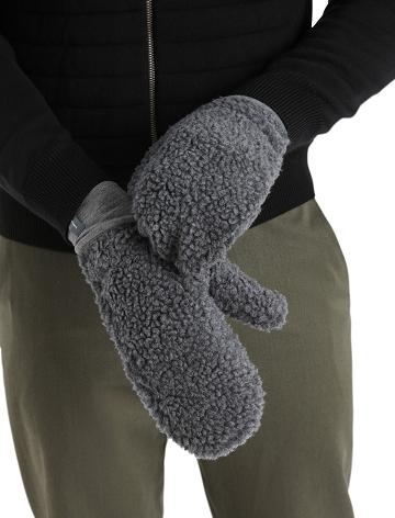 Icebreaker Unisex RealFleece™ Merino High Pile Mittens Naisten Käsineet Harmaat | FI 1494RVDW